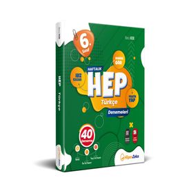 Hiper Zeka 6. Sınıf Haftalık HEP Türkçe 40 Deneme