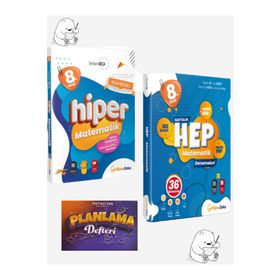 Hiper Zeka 8.Sınıf Matematik Konu Anlatımlı Soru Bankası