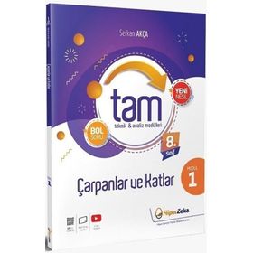 Hiper Zeka 8. Sınıf Matematik TAM Teknik Analiz Modülleri 1 Çarpanlar ve Katlar