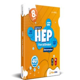 Hiper Zeka LGS 8. Sınıf Haftalık HEP Fen Bilimleri 40 Deneme