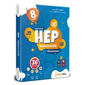 Hiper Zeka LGS 8. Sınıf Haftalık HEP Matematik 36 Deneme