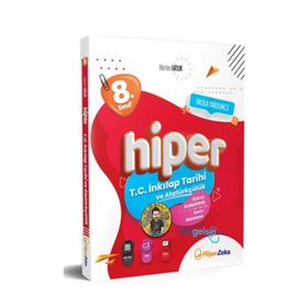 Hiper Zeka LGS 8. Sınıf Hiper T.C. İnkılap Tarihi ve Atatürkçülük Konu Anlatımlı Soru Bankası