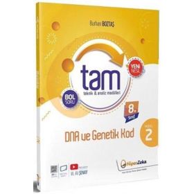 Hiper Zeka LGS 8. Sınıf Tam Fen Bilimleri 2 Teknik Analiz Modülleri ve DNA Genetik Kod
