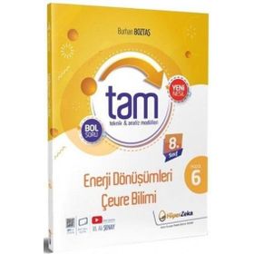 Hiper Zeka LGS 8. Sınıf Tam Fen Bilimleri 6 Teknik Analiz Modülleri ve Enerji Dönüşümleri ve Çevre Bilimi