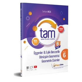 Hiper Zeka LGS 8. Sınıf Tam Matematik 6 Teknik Analiz Modülleri ve Üçgenler ve Geometrik Cisimler