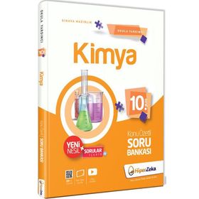 Hiper Zeka Yayınları 10. Sınıf Kimya Konu Özetli Soru Bankası