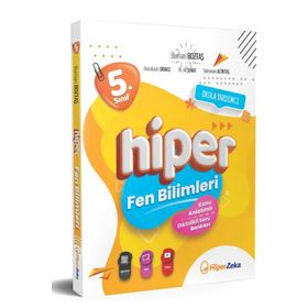 Hiper Zeka Yayınları - 5. Sınıf Hiper Fen Bilimleri Konu Anlatımlı ve Etkinlikli Soru Bankası