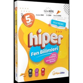 Hiper Zeka Yayınları - 5. Sınıf Hiper Fen Bilimleri Konu Anlatımlı ve Etkinlikli Soru Bankası