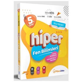 Hiper Zeka Yayınları - 5. Sınıf Hiper Fen Bilimleri Konu Anlatımlı ve Etkinlikli Soru Bankası