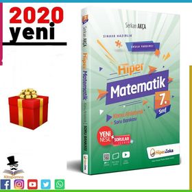 Hiper Zeka Yayınları 7.Sınıf Matematik Konu Anlatımlı Soru Bankası Serkan Akça