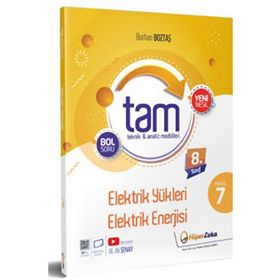Hiper Zeka Yayınları 8. Sınıf Fen Bilimleri TAM Teknik Analiz Modülleri 7 Elektrik Yükleri ve Elektrik Enerjisi