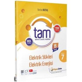 Hiper Zeka Yayınları 8. Sınıf Fen Bilimleri TAM Teknik Analiz Modülleri 7 Elektrik Yükleri ve Elektrik Enerjisi