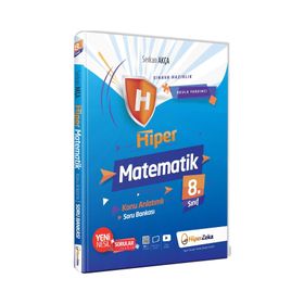 Hiper Zeka Yayınları 8.Sınıf Hiper Matematik Konu Anlatımlı Soru Bankası