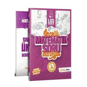 Hiper Zeka Yayınları 8. Sınıf LGS Matematik Öncelik Soru Bankası