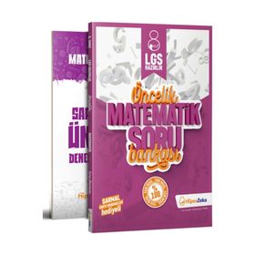Hiper Zeka Yayınları 8. Sınıf LGS Matematik Öncelik Soru Bankası