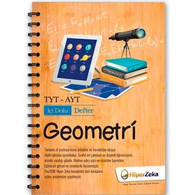 Hiper Zeka Yayınları TYT AYT Geometri İçi Dolu Defter
