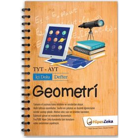 Hiper Zeka Yayınları TYT AYT Geometri İçi Dolu Defter