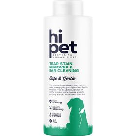 HiPet 120 ml Köpek Göz Çevresi Gözyaşı Lekesi Kulak Temizleme Solüsyonu