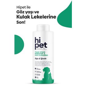 HiPet 120 ml Köpek Göz Çevresi Gözyaşı Lekesi Kulak Temizleme Solüsyonu