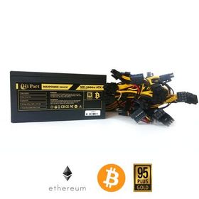 Hiport Maxpower MX2000W Bıtcıon Mınıng PSU 1x 20+4Pin 3x ide 6x Sata 16x 6+2Pin