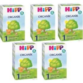 Hipp 1 0-6 Ay 5x300 gr Çoklu Paket Organik Bebek Sütü