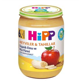 Hipp 190 gr Organik Elma ve Muz Püresi