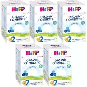 Hipp 2 6-9 Ay 5x350 gr Adet Organik Bebek Devam Sütü