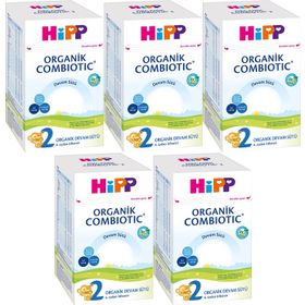 Hipp 2 6-9 Ay 5x350 gr Adet Organik Bebek Devam Sütü
