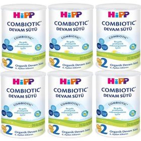 Hipp 2 Combiotik Organik 350 gr 6'lı Devam Sütü
