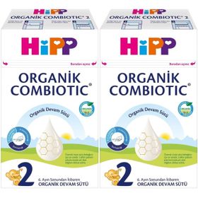 Hipp 2 Organik Combiotic 2x600 gr Devam Sütü