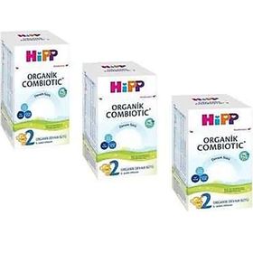 Hipp 2 Organik Combiotic 3x800 gr Devam Sütü