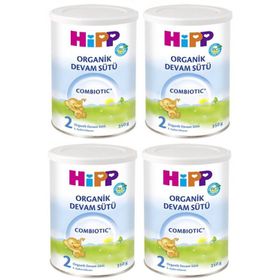 Hipp 2 Organik Combiotic 4x350 gr Bebek Sütü