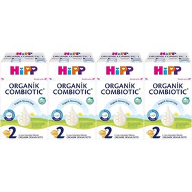 Hipp 2 Organik Combiotic 4x600 gr Devam Sütü