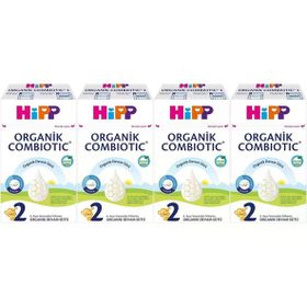 Hipp 2 Organik Combiotic 4x600 gr Devam Sütü