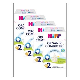 Hipp 2 Organik Combiotic 4x600 gr Devam Sütü