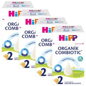 Hipp 2 Organik Combiotic 4x600 gr Devam Sütü