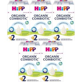 Hipp 2 Organik Combiotic 5x600 gr Devam Sütü