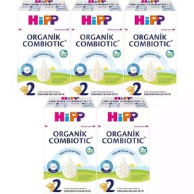 Hipp 2 Organik Combiotic 5x600 gr Devam Sütü