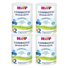 Hipp 2 Organik Combiotic 6+ Ay 4x350 gr Çoklu Paket Bebek Devam Sütü