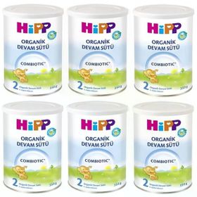 Hipp 2 Organik Combiotic 6x350 gr Bebek Sütü