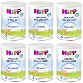 Hipp 2 Organik Combiotic 6x350 gr Bebek Sütü
