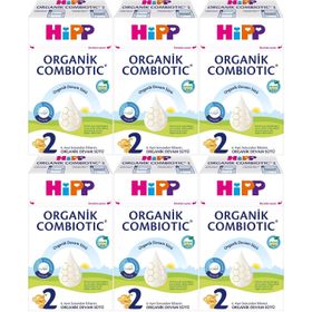 Hipp 2 Organik Combiotic 6x600 gr Devam Sütü