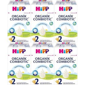 Hipp 2 Organik Combiotic 6x600 gr Devam Sütü