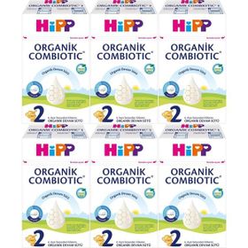Hipp 2 Organik Combiotic 6x600 gr Devam Sütü