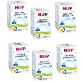 Hipp 2 Organik Combiotic 6x800 gr Devam Sütü