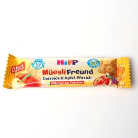 Hipp 20 gr Organik Şeftali ve Elmalı Meyve Barı