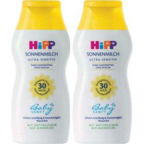 Hipp 200 ml x 2 Babysanft 30 Faktör Güneş Sütü