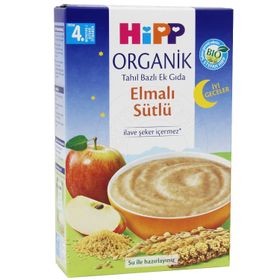 Hipp 250 gr Organik İyi Geceler Sütlü Elmalı Tahıllı Bebek Maması