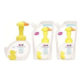 Hipp 250 ml 1 Pompalı+2 Yedek Babysanft Bebek Çoçuk El Yıkama Köpüğü