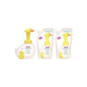 Hipp 250 ml 1 Pompalı+2 Yedek Babysanft Bebek Çoçuk El Yıkama Köpüğü
